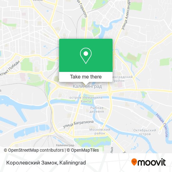 Королевский Замок map