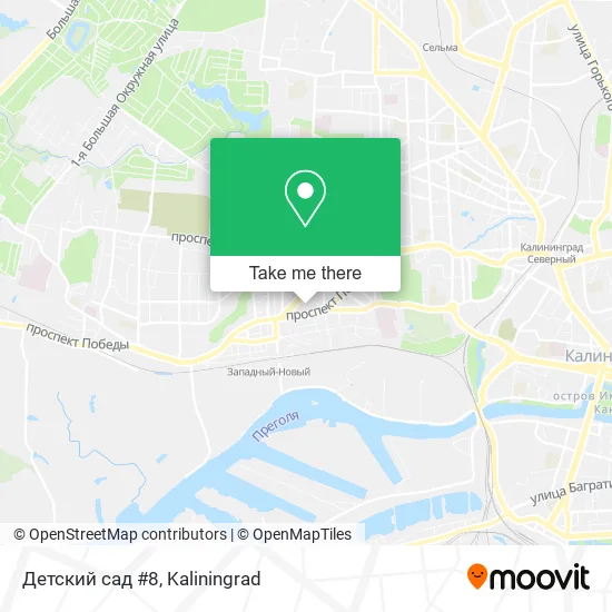 Детский сад #8 map