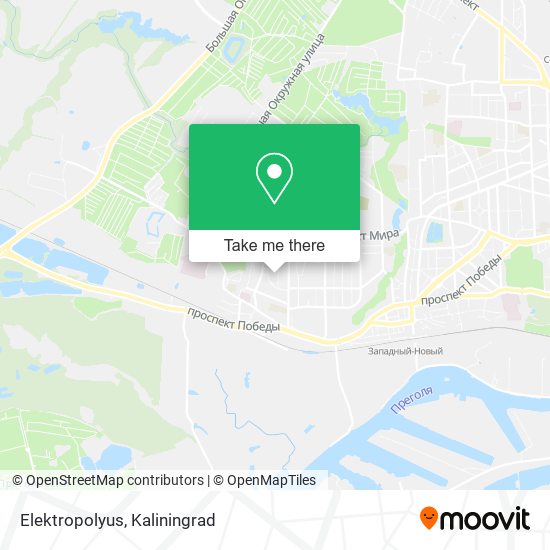 Elektropolyus map
