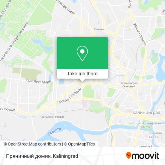 Пряничный домик map