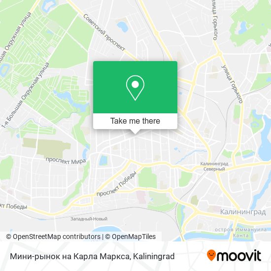 Мини-рынок на Карла Маркса map
