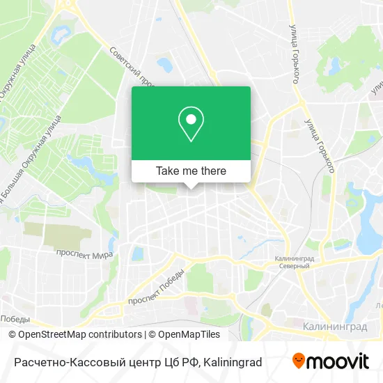 Расчетно-Кассовый центр Цб РФ map