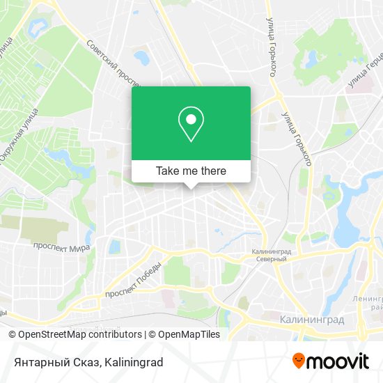 Янтарный Сказ map