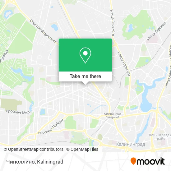 Чиполлино map
