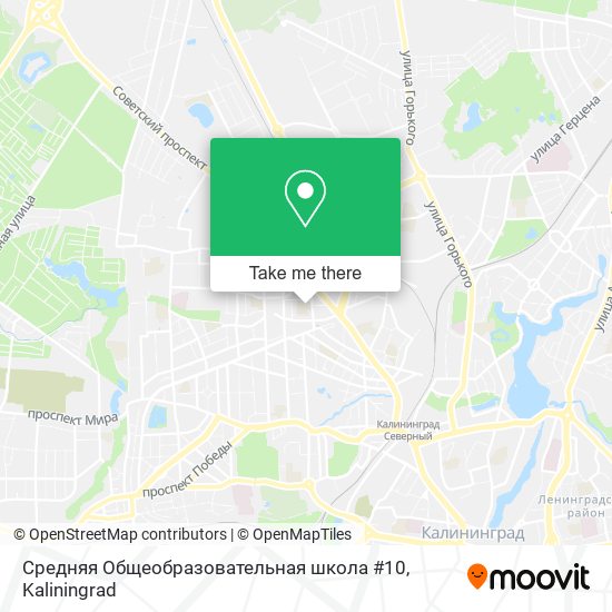 Средняя Общеобразовательная школа #10 map