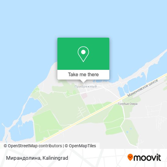 Мирандолина map