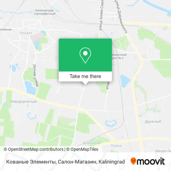 Кованые Элементы, Салон-Магазин map