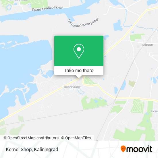 Kemel Shop map