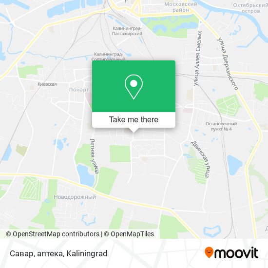Савар, аптека map
