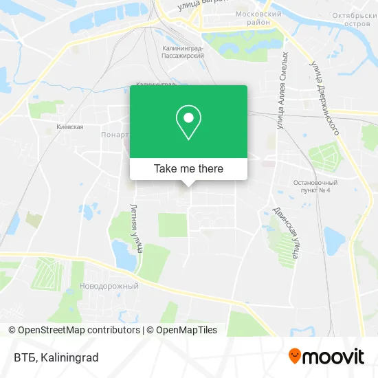 ВТБ map