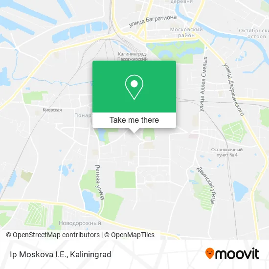 Ip Moskova I.E. map