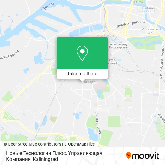 Новые Технологии Плюс, Управляющая Компания map