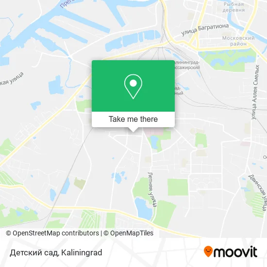 Детский сад map