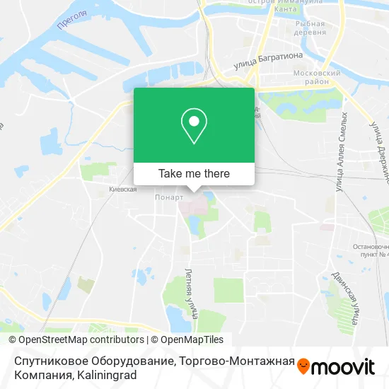 Спутниковое Оборудование, Торгово-Монтажная Компания map