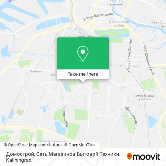 Домострой, Сеть Магазинов Бытовой Техники map