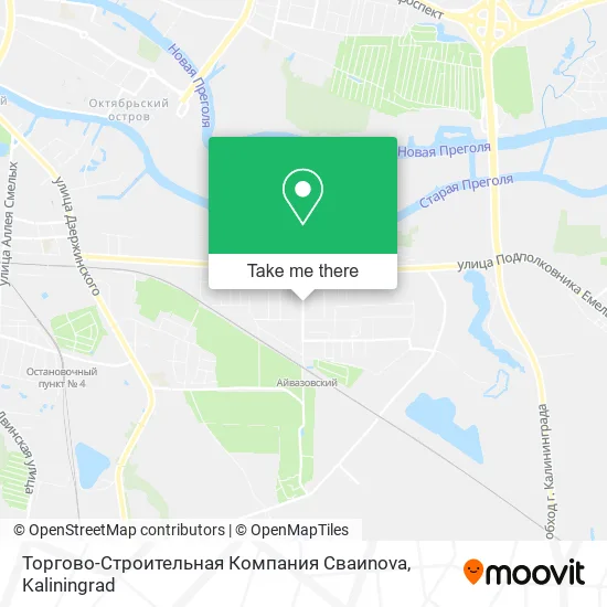 Торгово-Строительная Компания Сваиnova map