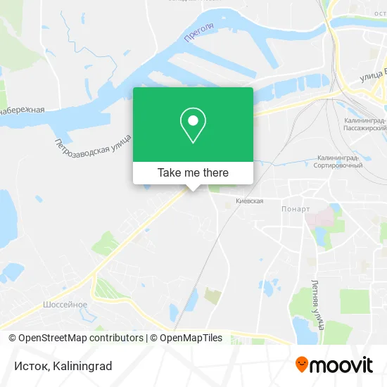 Исток map