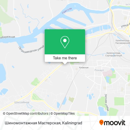 Шиномонтажная Мастерская map