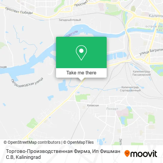 Торгово-Производственная Фирма, Ип Фишман С.В map
