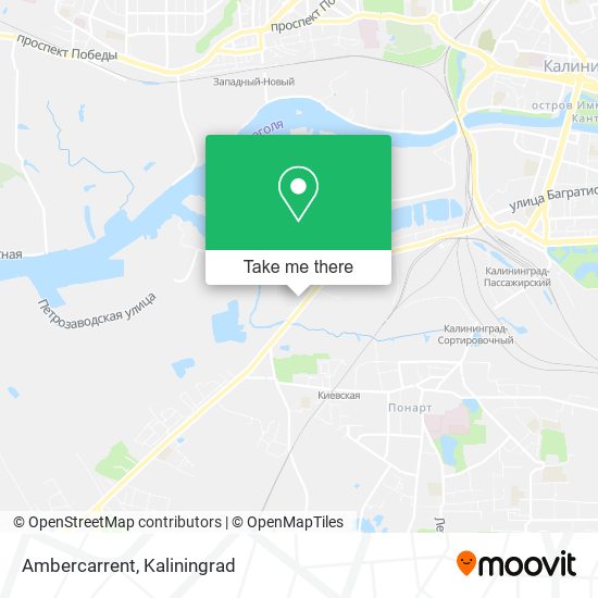 Ambercarrent map