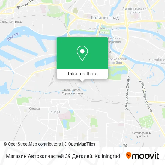 Магазин Автозапчастей 39 Деталей map