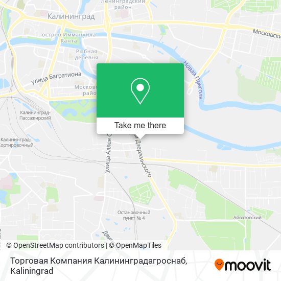 Торговая Компания Калининградагроснаб map