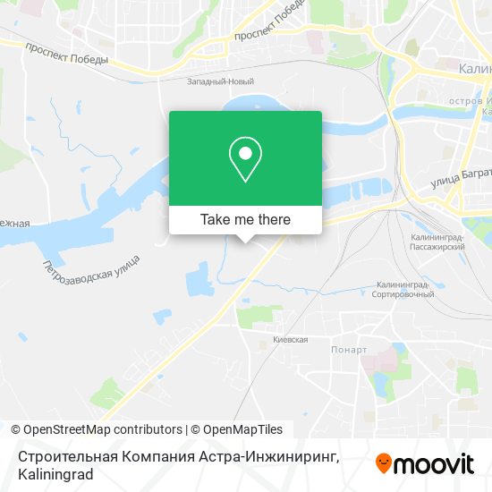 Строительная Компания Астра-Инжиниринг map