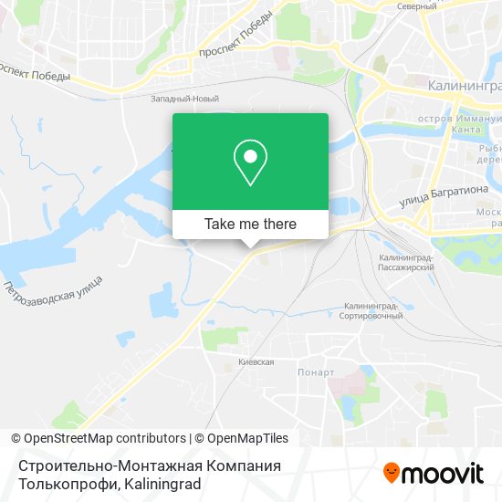 Строительно-Монтажная Компания Толькопрофи map
