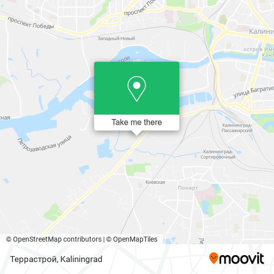 Террастрой map