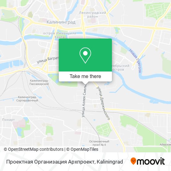 Проектная Организация Архпроект map