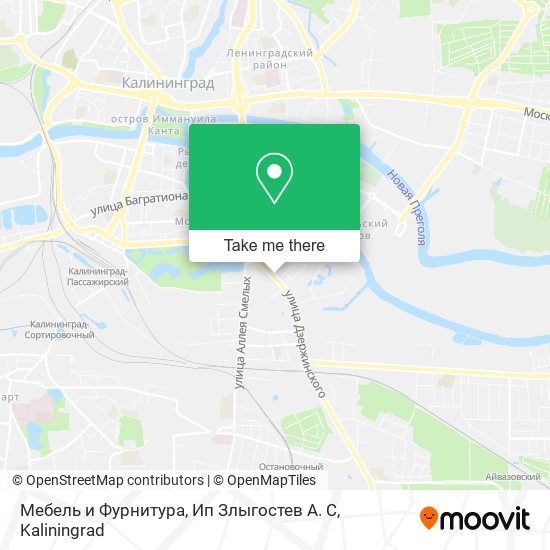 Мебель и Фурнитура, Ип Злыгостев А. С map