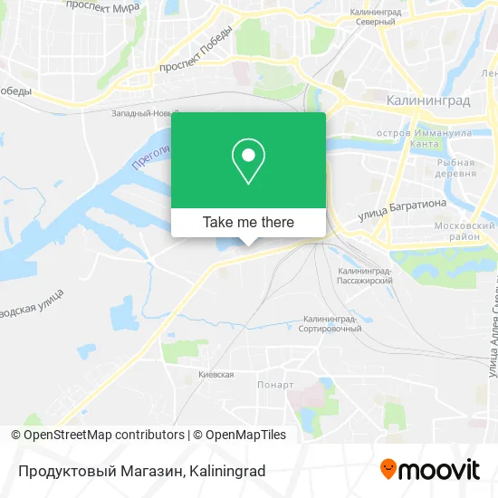 Продуктовый Магазин map