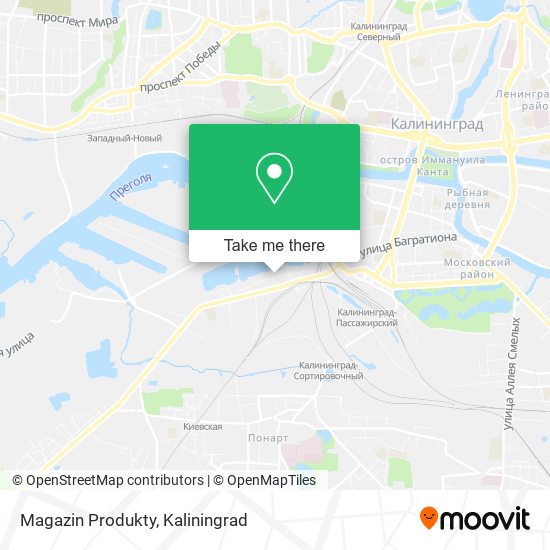 Magazin Produkty map