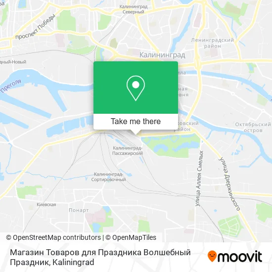 Магазин Товаров для Праздника Волшебный Праздник map