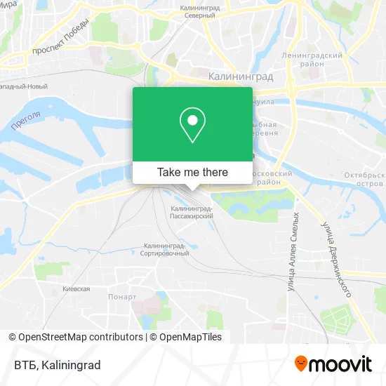 ВТБ map