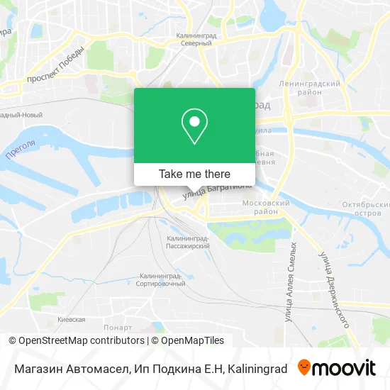 Магазин Автомасел, Ип Подкина Е.Н map