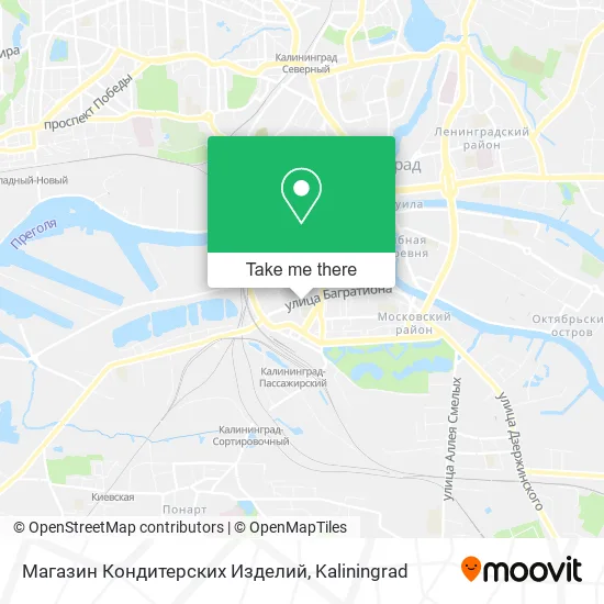 Магазин Кондитерских Изделий map