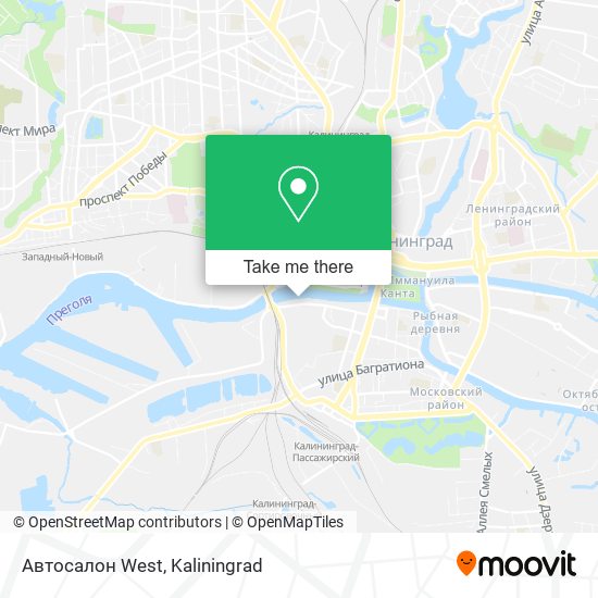 Автосалон West map