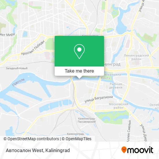 Автосалон West map