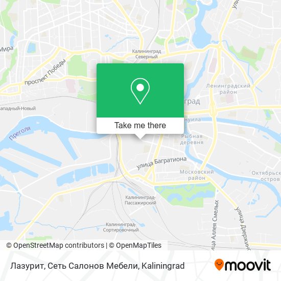 Лазурит, Сеть Салонов Мебели map