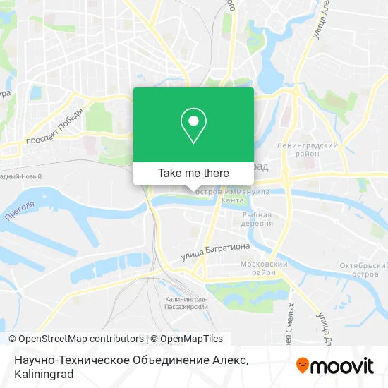 Научно-Техническое Объединение Алекс map