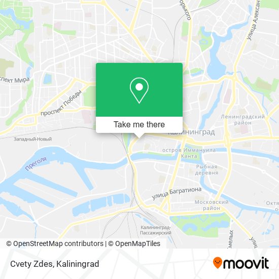 Cvety Zdes map