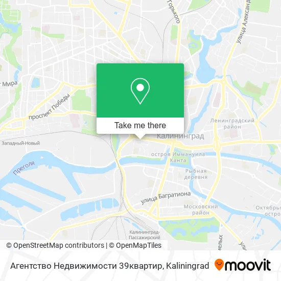 Агентство Недвижимости 39квартир map