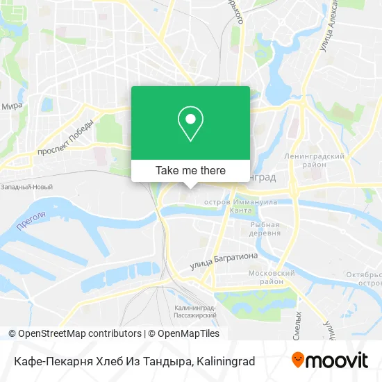 Кафе-Пекарня Хлеб Из Тандыра map