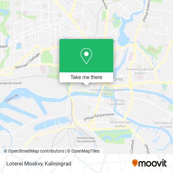Loterei Moskvy map
