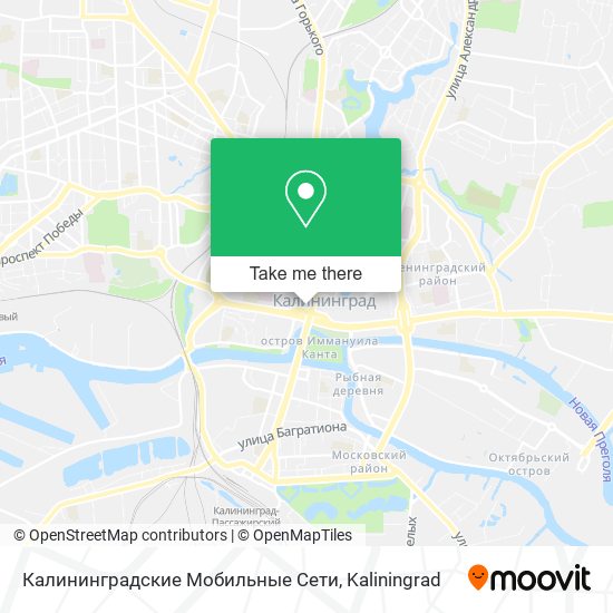 Калининградские Мобильные Сети map