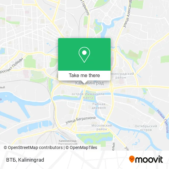 ВТБ map