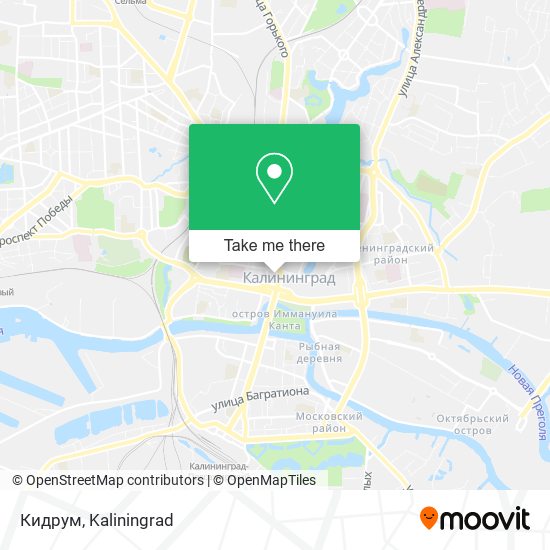 Кидрум map