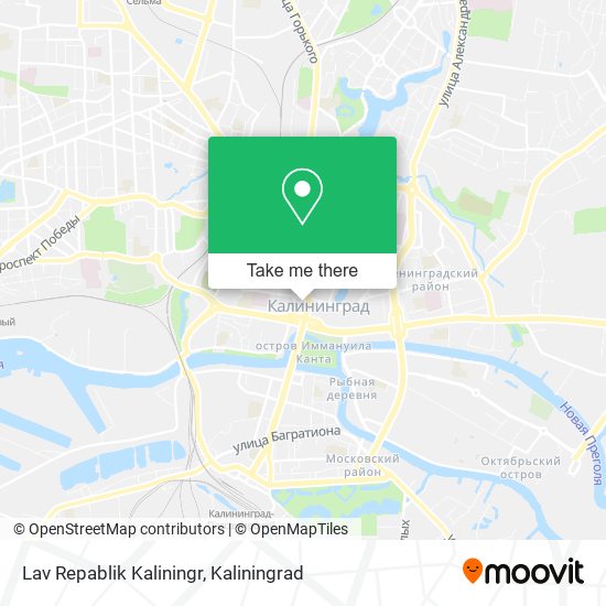 Lav Repablik Kaliningr map
