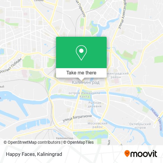 Happy Faces map